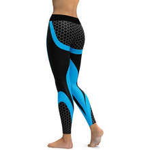 Load image into Gallery viewer, Mesh Pattern Print Leggings