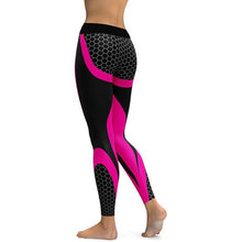 Load image into Gallery viewer, Mesh Pattern Print Leggings